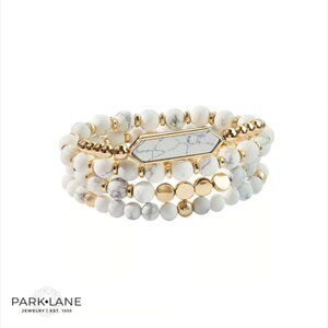 Park Lane Denver White Turquoise Stack Bracelet – BNIB